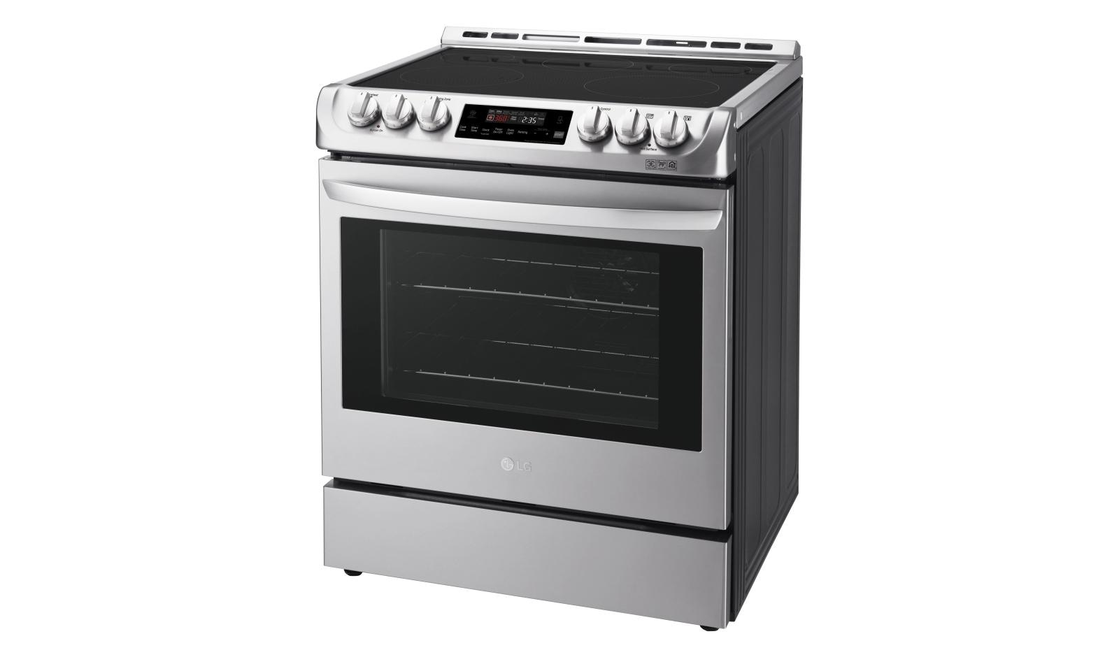 LG LSE4611ST 6.3 cu. ft. Electric Single Oven Slidein Range with ProBake Convection® and