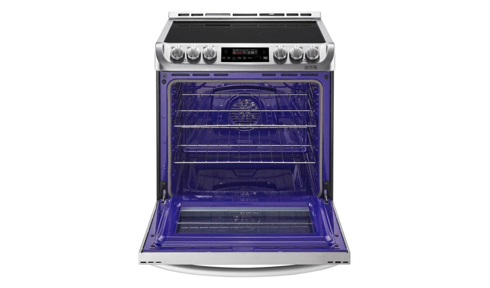 LG LSE4611ST 6.3 cu. ft. Electric Single Oven Slidein Range with