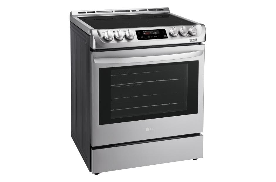 LG LSE4611ST 6.3 cu. ft. Electric Single Oven Slidein Range with ProBake Convection® and