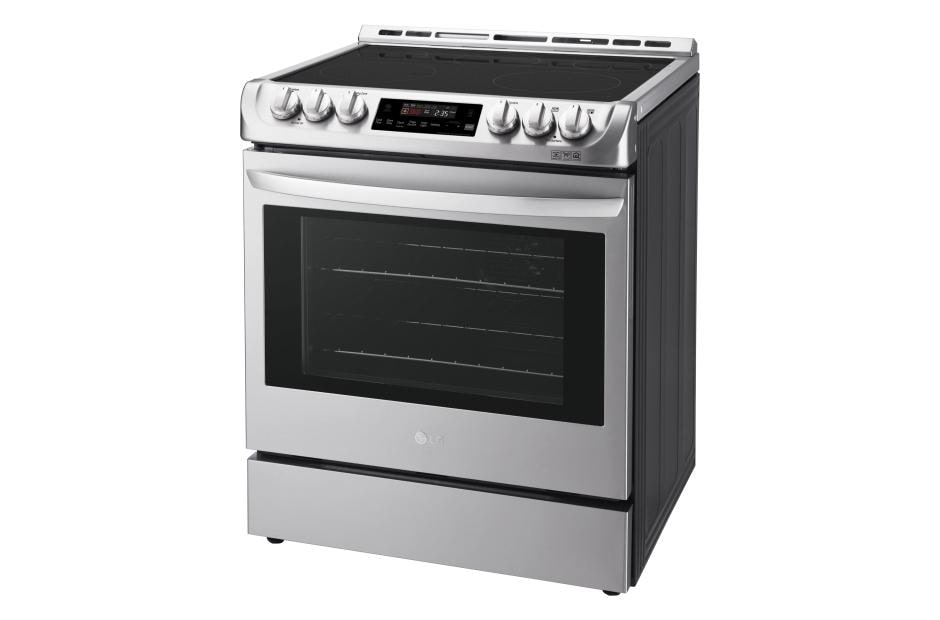 LG 6.3 cu. ft. Electric Single Oven Slide-in Range with ProBake Convection® and EasyClean®, LSE4611ST, thumbnail 3