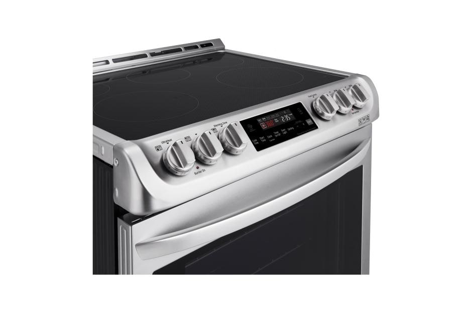 LG 6.3 cu. ft. Electric Single Oven Slide-in Range with ProBake Convection® and EasyClean®, LSE4611ST, thumbnail 5