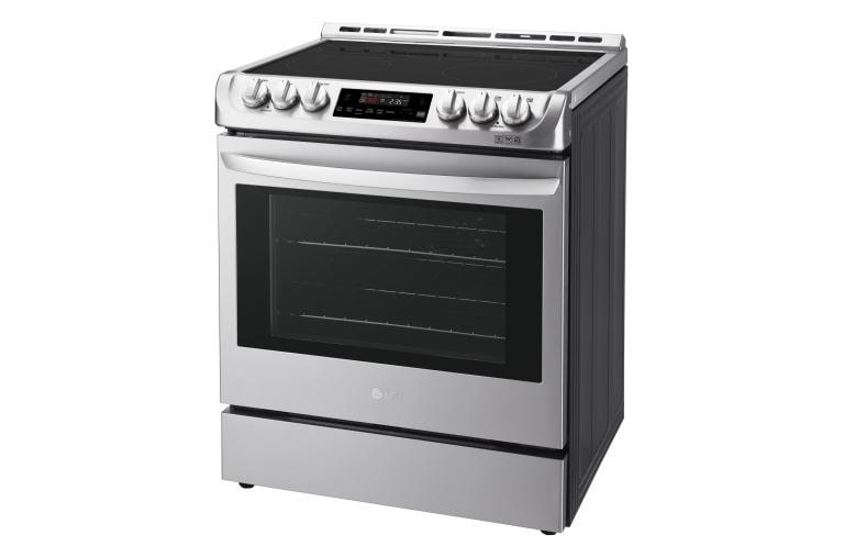 LG 6.3 cu. ft. Electric Single Oven Slide-in Range with ProBake Convection® and EasyClean®, LSE4611ST, thumbnail 3