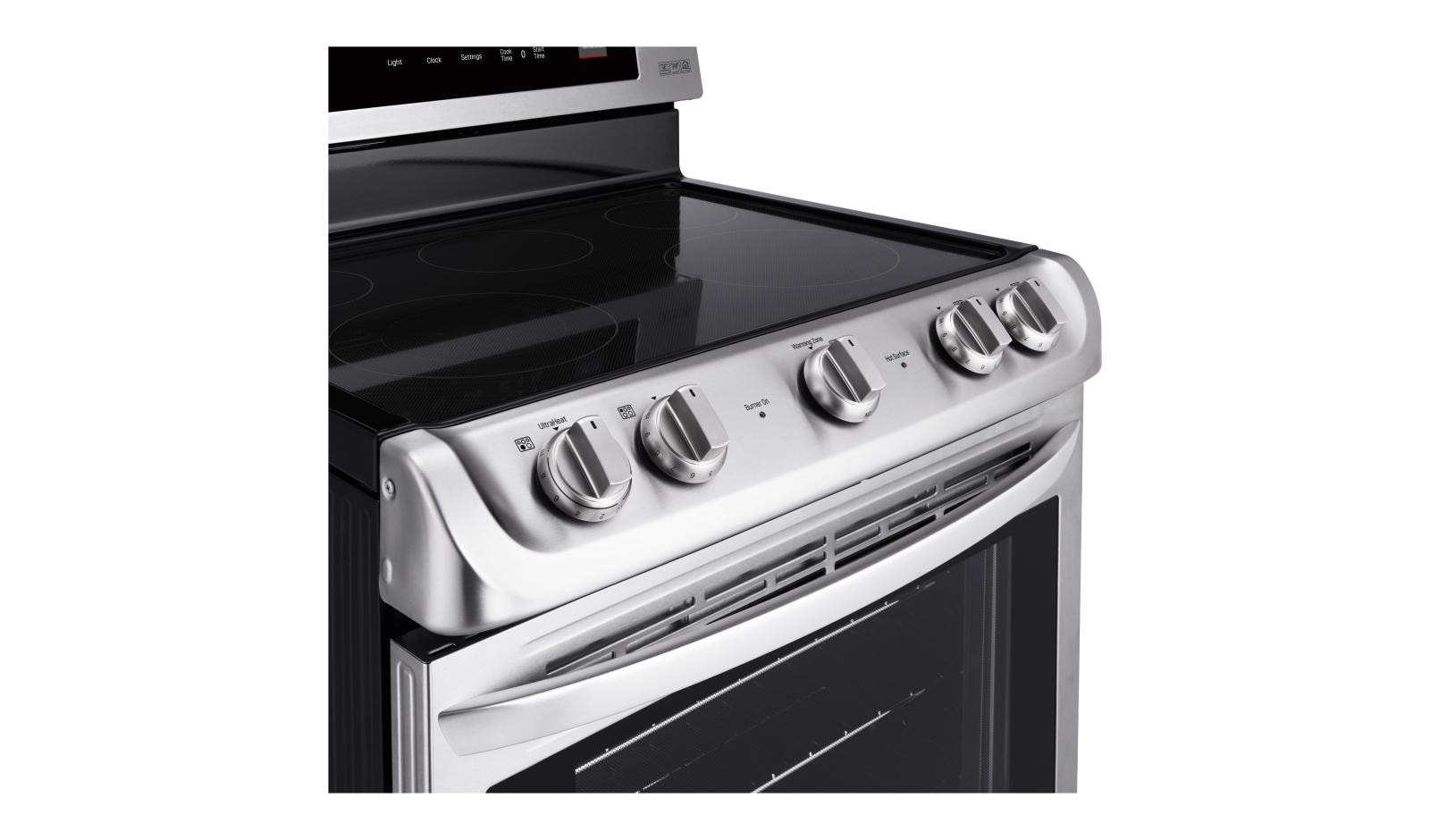 LG LRE4211ST 6.3 cu. ft. Electric Single Oven Range with ProBake
