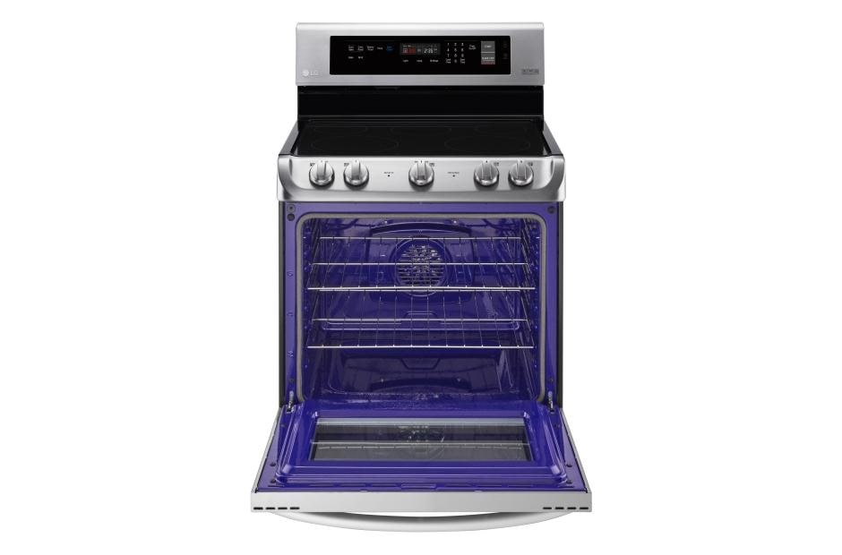 Lg electric on sale glass top stove