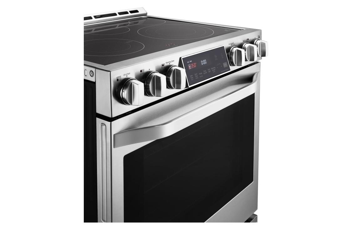 LG STUDIO 6.3 cu. ft. Electric Single Oven Slide-In-range with ProBake Convection®, LSSE3026ST, thumbnail 4