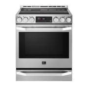 LG STUDIO 6.3 cu. ft. Electric Single Oven Slide-In-range with ProBake Convection®, LSSE3026ST, thumbnail 1