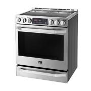 LG STUDIO 6.3 cu. ft. Electric Single Oven Slide-In-range with ProBake Convection®, LSSE3026ST, thumbnail 3