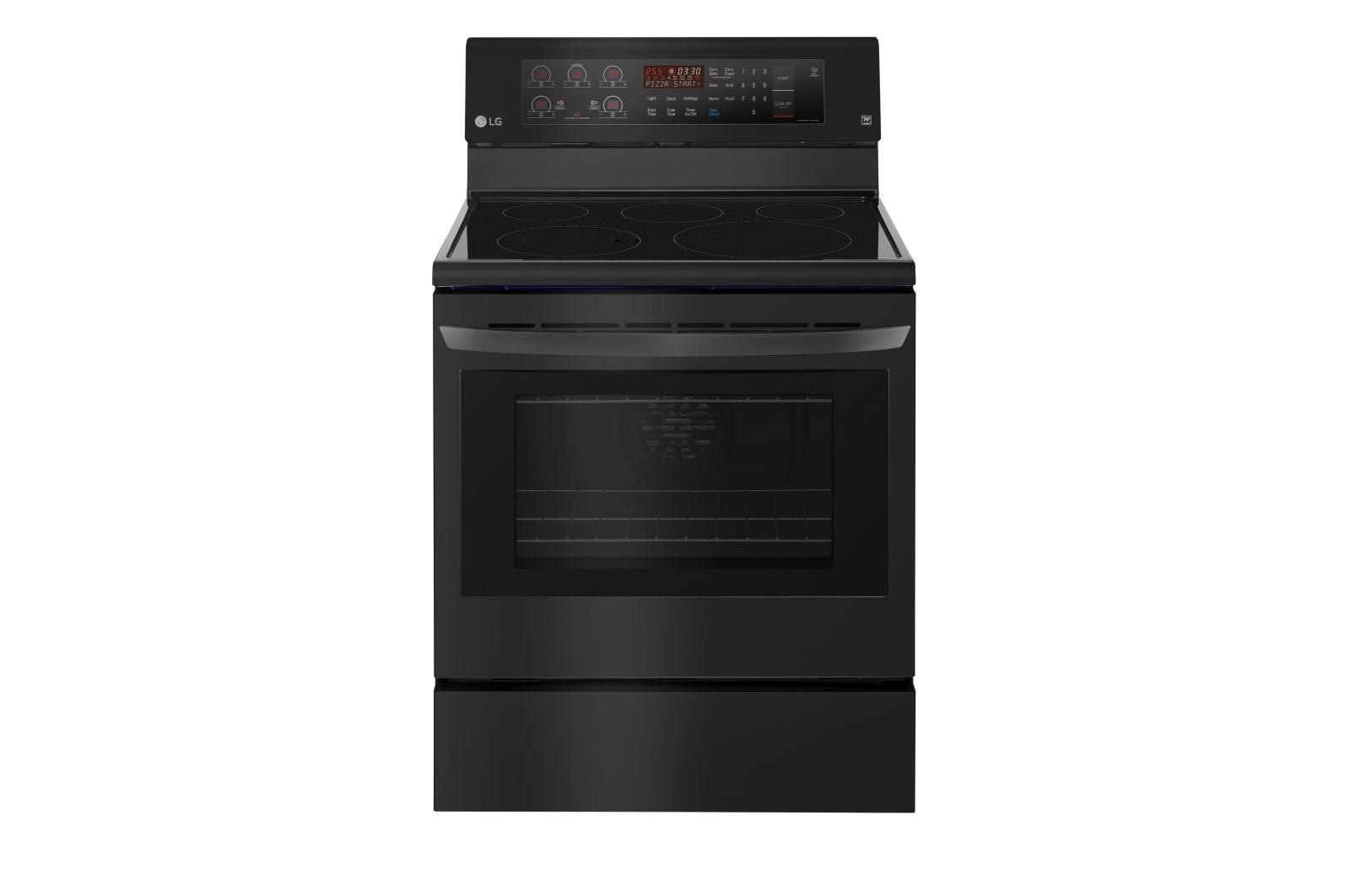 LG LRE3193BM 6.3 cu. ft. Electric Single Oven Range with True