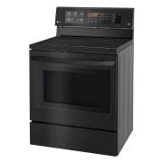 LG 6.3 cu. ft. Electric Single Oven Range with True Convection and EasyClean®, LRE3193BM, thumbnail 3