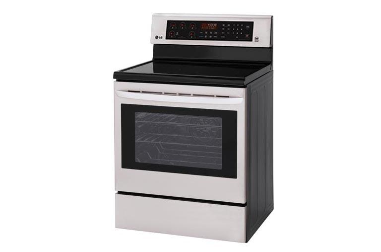 LG LRE3083ST Electric Single Oven Range with Convection LG USA