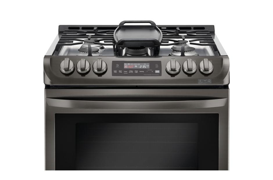 LG LSG4513BD 6.3 cu. ft. Gas Single Oven Slide in Range with ProBake Convection and EasyClean LG USA Business