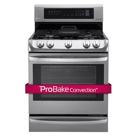 LRG4115ST - 6.3 cu. ft. Gas Single Oven Range with ProBake Convection™, EasyClean® and Warming Drawer1