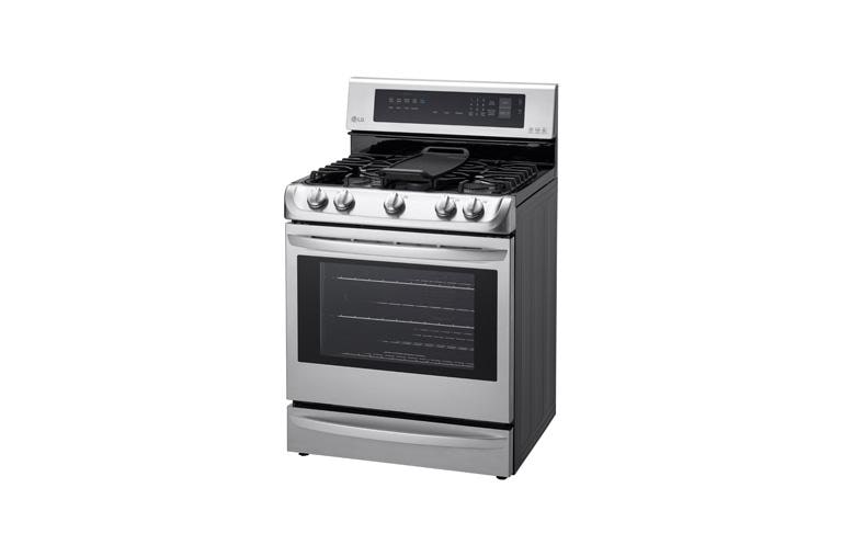Lg Lrg4115st 6 3 Cu Ft Gas Single Oven Range With Probake