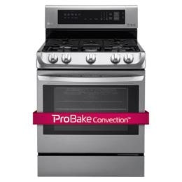 LRG4113ST 6.3 cu. ft. Gas Single Oven Range with ProBake Convection™and EasyClean®2