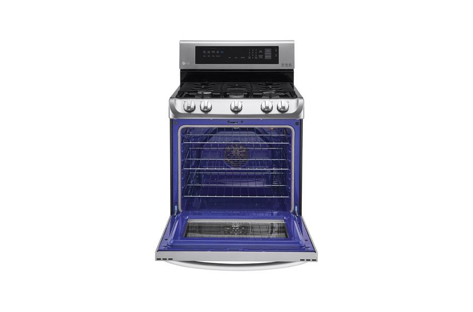LG 6.3 cu. ft. Gas Single Oven Range with ProBake Convection® and EasyClean®, LRG4113ST, thumbnail 7
