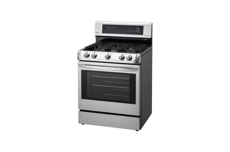 LG 6.3 cu. ft. Gas Single Oven Range with ProBake Convection® and EasyClean®, LRG4113ST, thumbnail 3