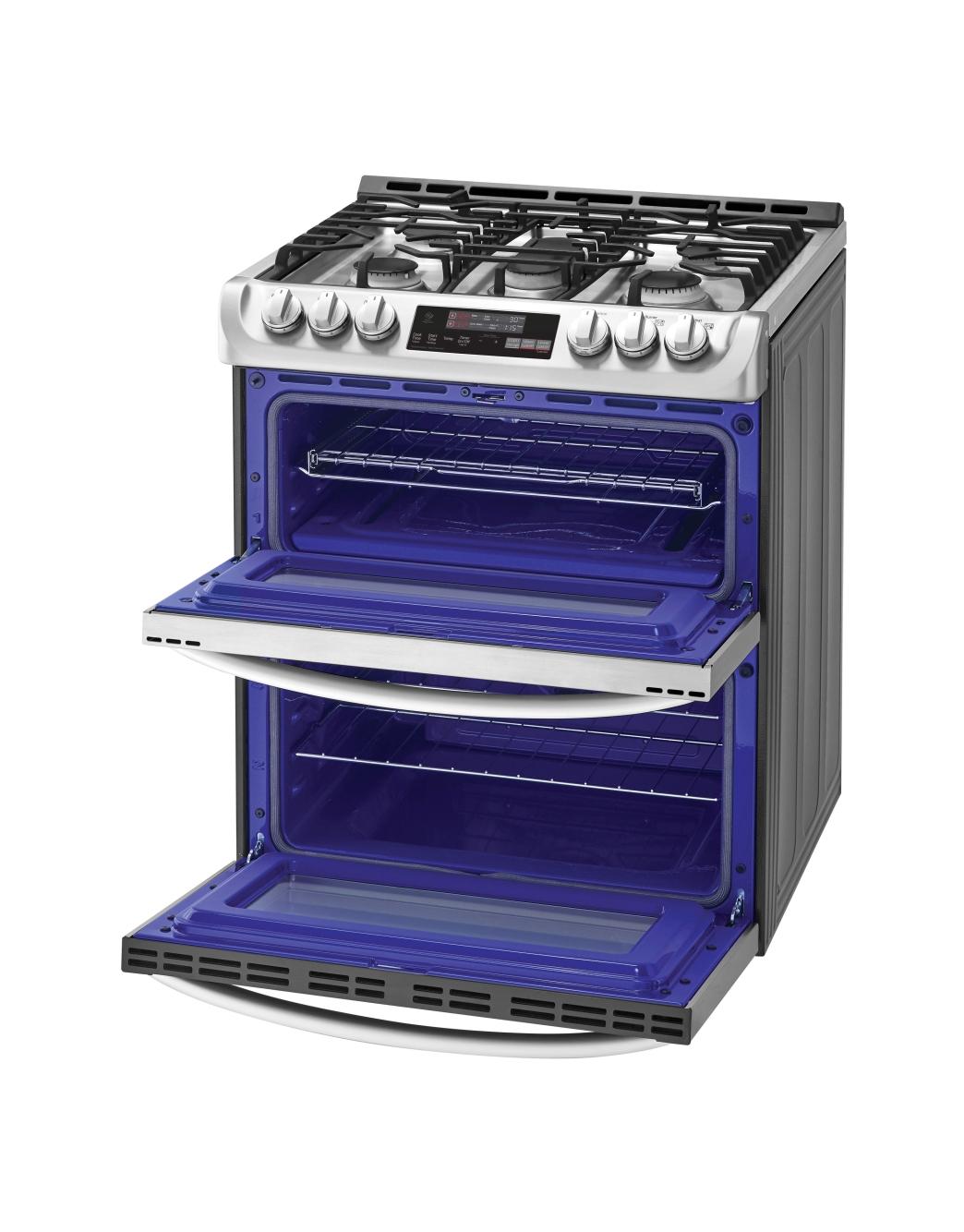 LG LTG4715ST 6.9 cu. ft. Smart wifi Enabled Gas Double Oven SlideIn