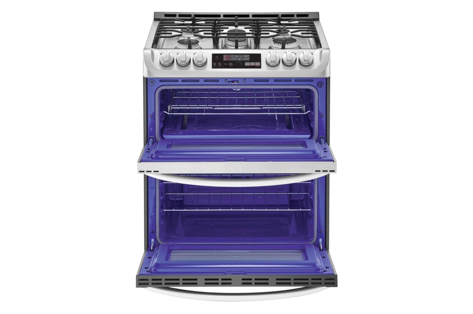 LG LTG4715ST 6.9 cu. ft. Smart wifi Enabled Gas Double Oven SlideIn