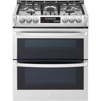 6.9 cu. ft. Smart wi-fi Enabled Gas Double Oven Slide-In Range with ProBake Convection® and EasyClean®