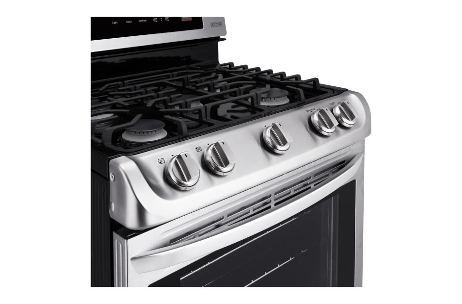 LG 6.3 cu. ft. Gas Single Oven Range with ProBake Convection® and EasyClean®, LRG4111ST, thumbnail 5
