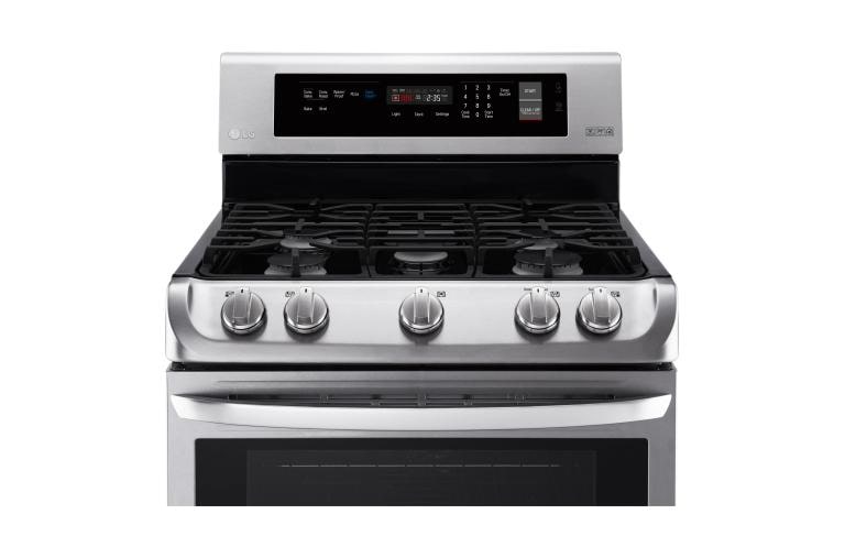 LG 6.3 cu. ft. Gas Single Oven Range with ProBake Convection® and EasyClean®, LRG4111ST, thumbnail 4