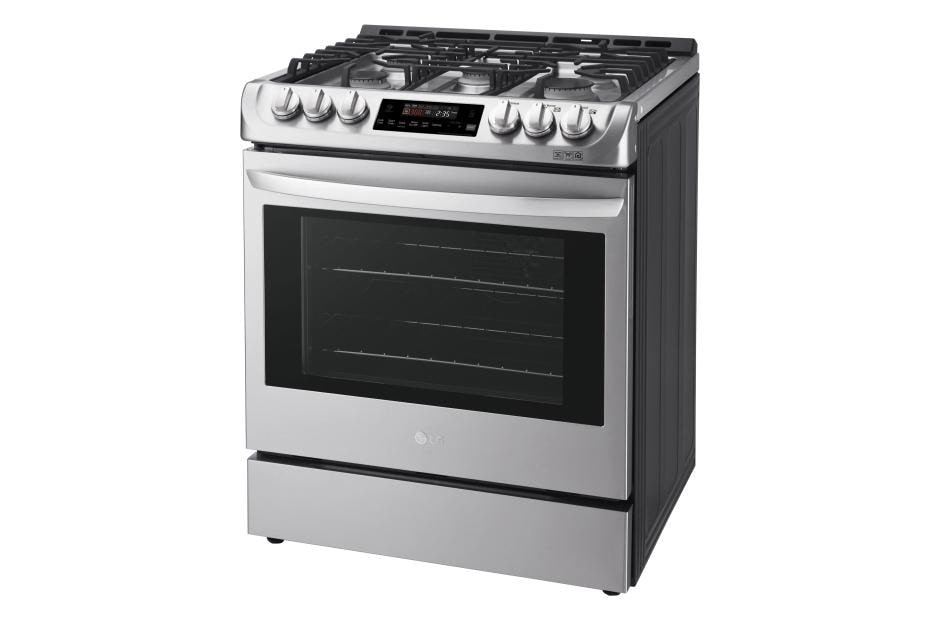 LG 6.3 cu. ft. Gas Single Oven Slide-in Range with ProBake Convection® and EasyClean®, LSG4511ST, thumbnail 3