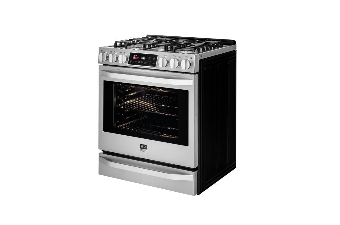 LG STUDIO 6.3 cu. ft. Gas Single Oven Slide-in Range with ProBake Convection®, LSSG3016ST, thumbnail 3
