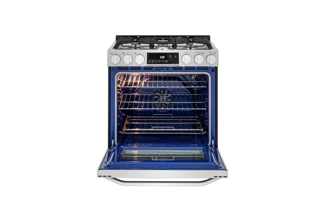 LG STUDIO 6.3 cu. ft. Gas Single Oven Slide-in Range with ProBake Convection®, LSSG3016ST, thumbnail 4