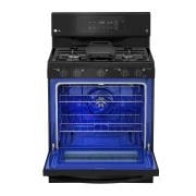 LG 5.4 cu. ft. Gas Single Oven Range with EvenJet™ Fan Convection and EasyClean®, LRG3193BM, thumbnail 3