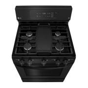LG 5.4 cu. ft. Gas Single Oven Range with EvenJet™ Fan Convection and EasyClean®, LRG3193BM, thumbnail 4