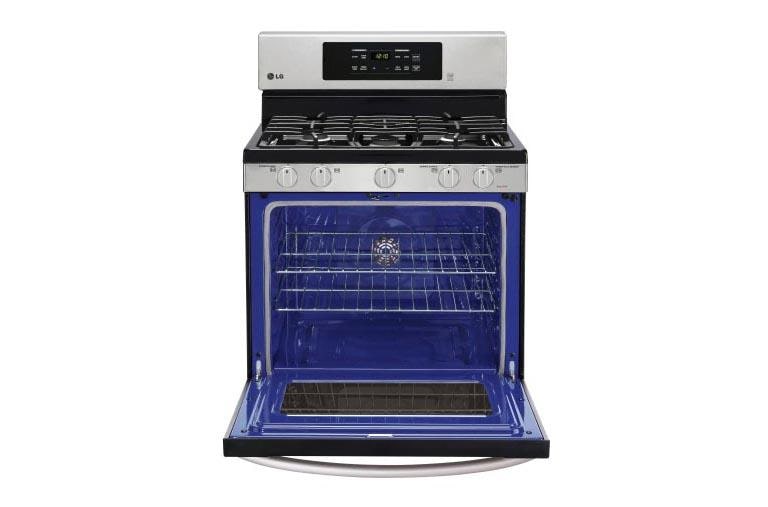 LG 5.4 cu. ft. Gas Single Oven Range with EasyClean®, LRG3081ST, thumbnail 2