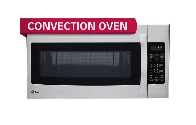 LG - 1.7 Cu. ft. Over-the-range Microwave - Stainless Steel