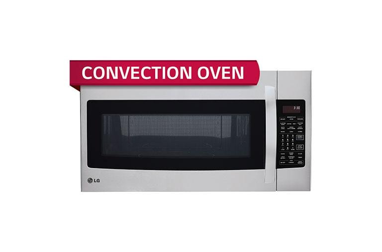 LG 1.7 cu. ft. Over-the-Range Convection Microwave Oven, LMVH1711ST, thumbnail 1