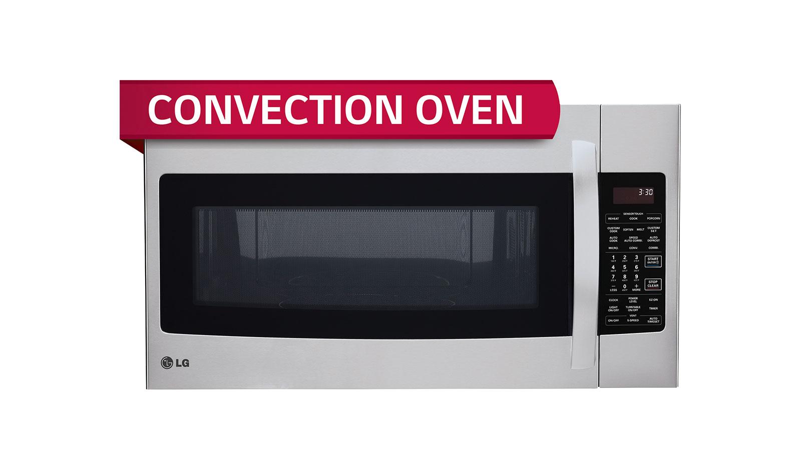 LG LMVH1711ST 1.7 cu. ft. OvertheRange Convection Microwave Oven