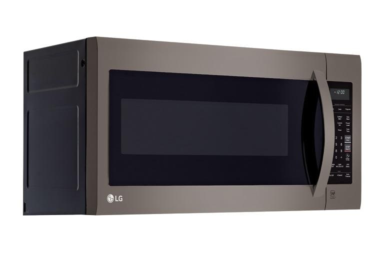 LG Black Stainless Steel Series 2.0 cu.ft. Over-the-Range Microwave Oven with EasyClean®, LMV2031BD, thumbnail 4