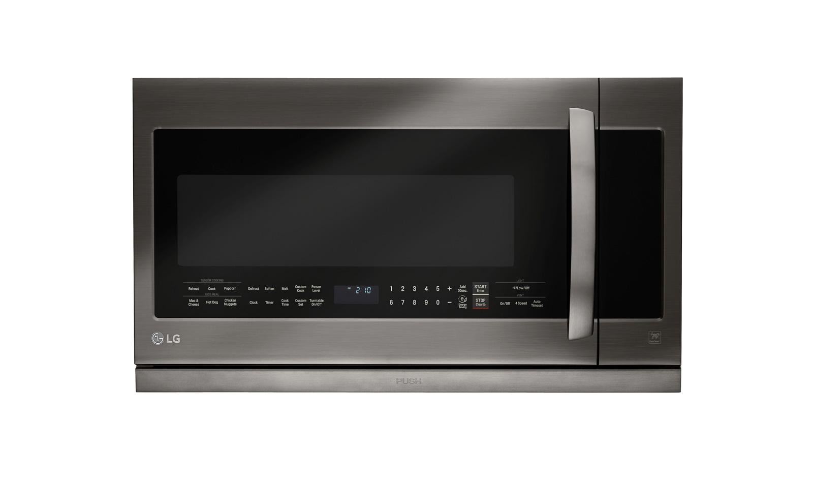 LG LMHM2237BD Black Stainless Steel Series 2.2 cu.ft. OvertheRange