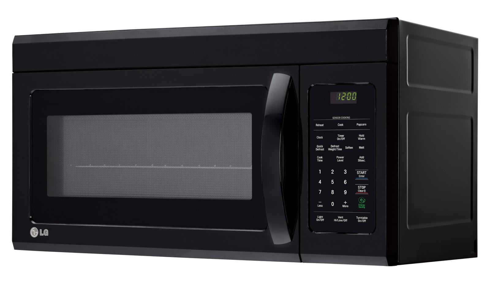 LG LMV1831SB 1.8 cu.ft. OvertheRange Microwave Oven LG USA Business