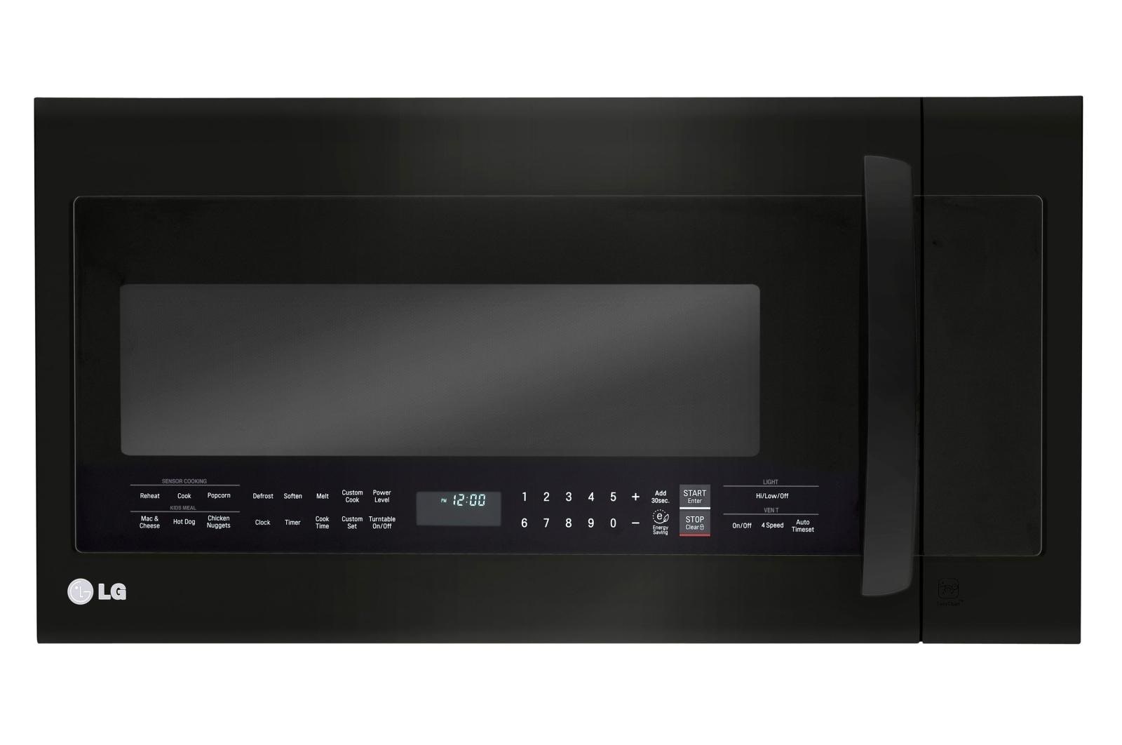 LG LMVM2033BM Matte Black Stainless Steel 2.0 cu.ft. OvertheRange