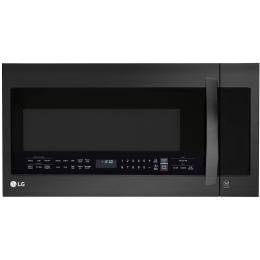LG Matte Black Stainless Steel 2.0 cu.ft. Over-the-Range Microwave Oven with EasyClean®2