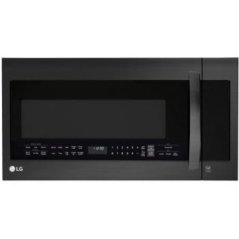 LG Matte Black Stainless Steel 2.0 cu.ft. Over-the-Range Microwave Oven with EasyClean®1