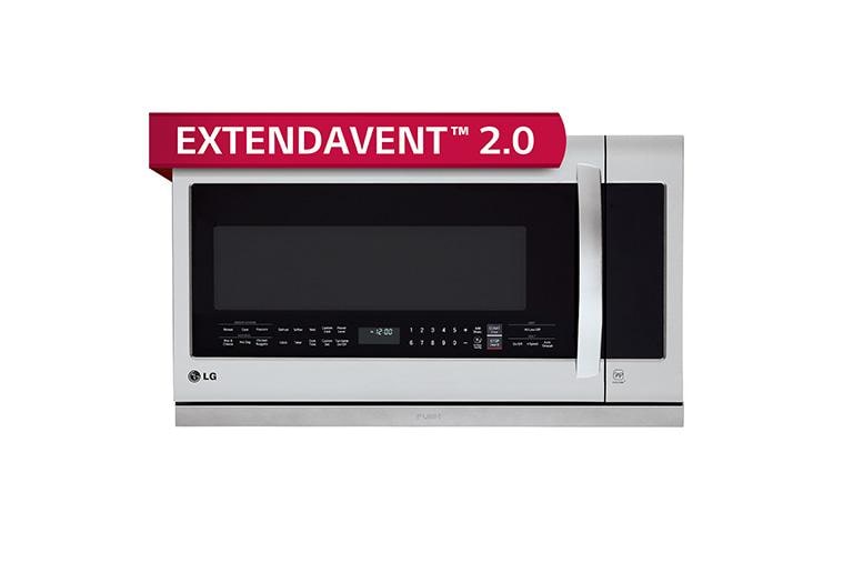 LG 2.2 cu. ft. Over-the-Range Microwave Oven with EasyClean®, LMHM2237ST, thumbnail 1
