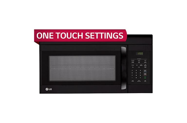 LG 1.6 cu. ft. Over-the-Range Microwave Oven, LMV1683SB, thumbnail 1