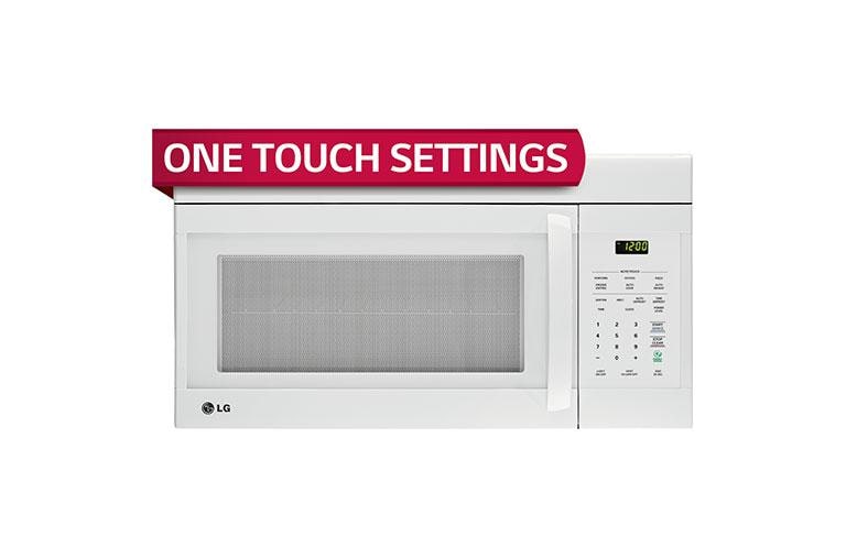 LG 1.6 cu. ft. Over-the-Range Microwave Oven, LMV1683SW, thumbnail 1