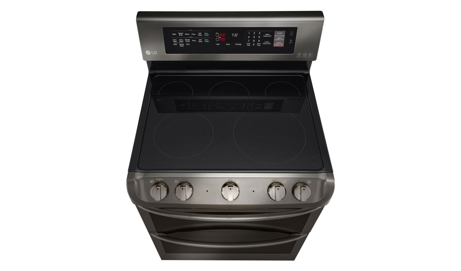 LG LDE4413BD 7.3 cu. ft. Electric Double Oven Range with ProBake Convection® and EasyClean