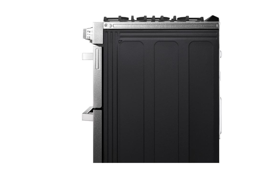 LG SIGNATURE 6.9 cu.ft. Smart wi-fi Enabled Gas Double Oven Slide-In Range with ProBake Convection®, LUTG4519SN, thumbnail 10