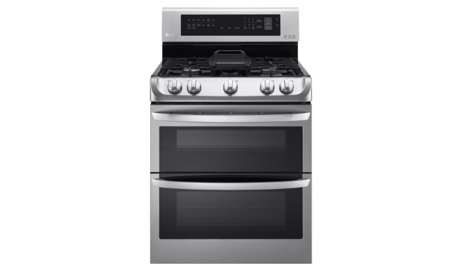 LG LDG4315ST 6.9 cu. ft. Gas Double Oven Range with ProBake Convection