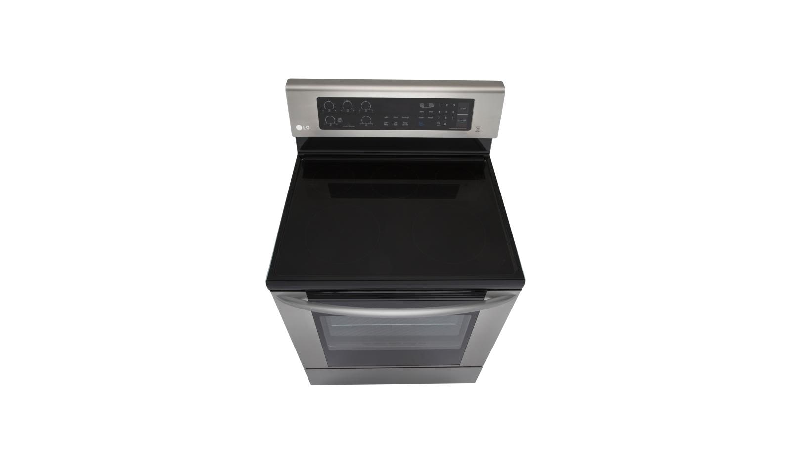 LG LRE3061ST 6.3 cu. ft. Electric Single Oven Range with EasyClean