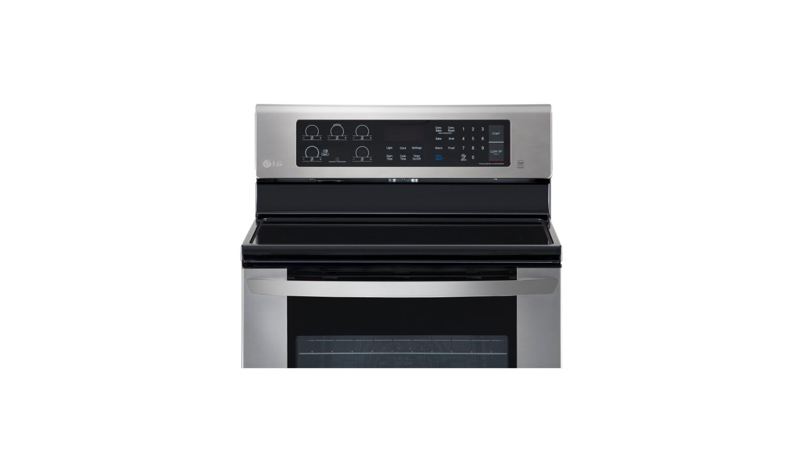 LG LRE3061ST 6.3 cu. ft. Electric Single Oven Range with EasyClean® LG USA Business
