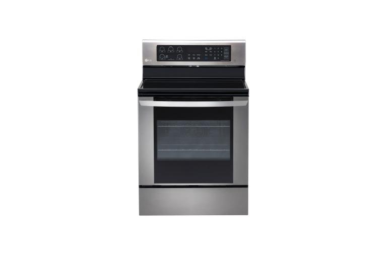 LG 6.3 cu. ft. Electric Single Oven Range with EasyClean®, LRE3061ST, thumbnail 1