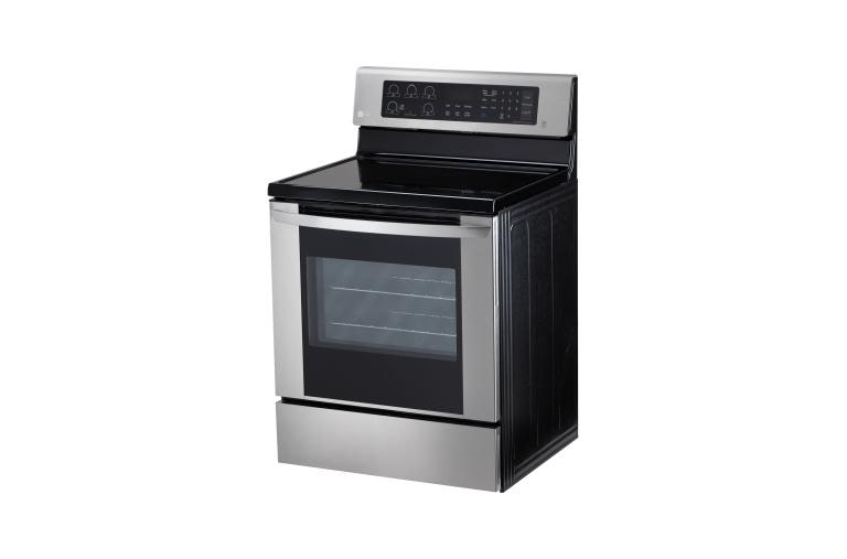 LG 6.3 cu. ft. Electric Single Oven Range with EasyClean®, LRE3061ST, thumbnail 2
